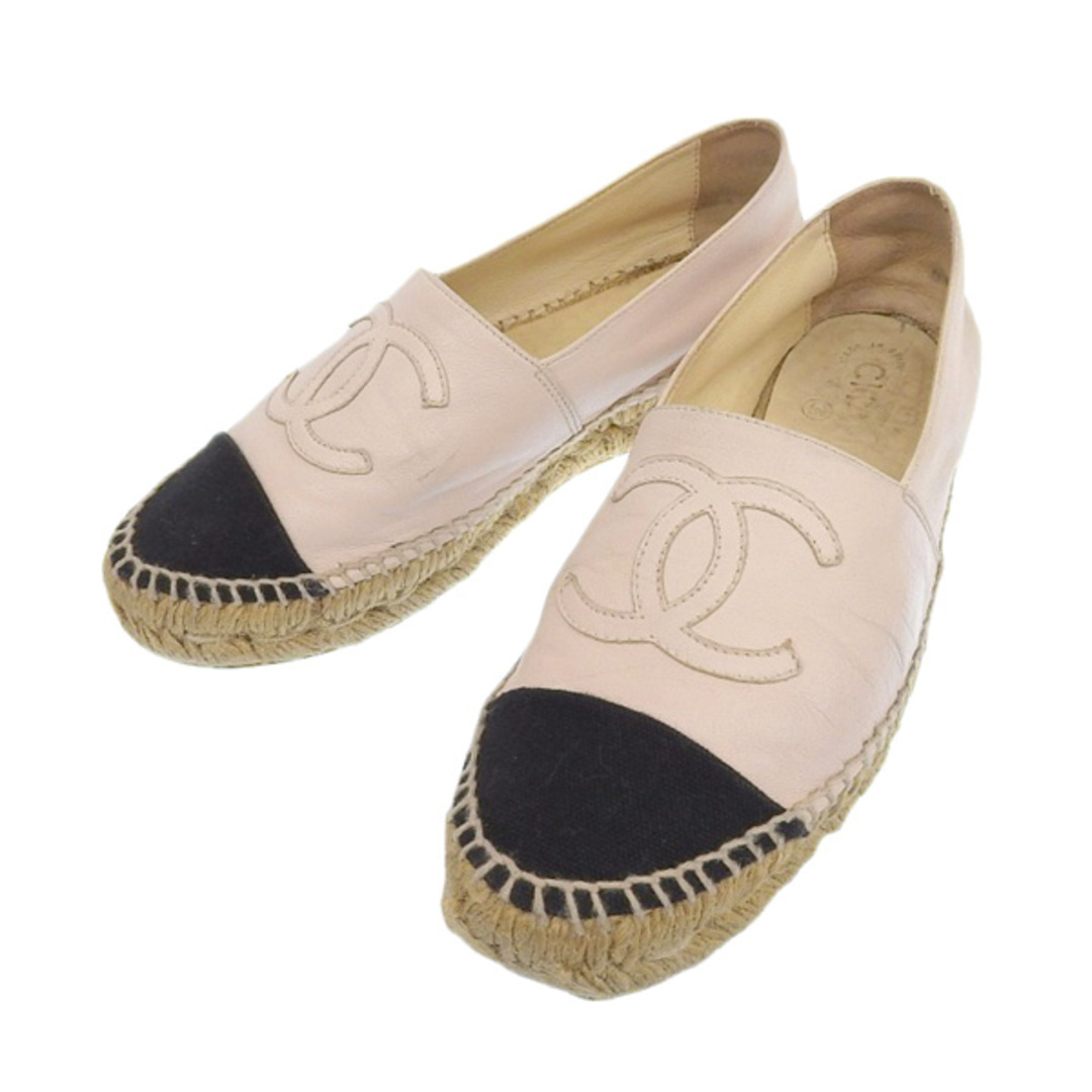 [美品] CHANEL シャネル espadrille エスパドリーユ