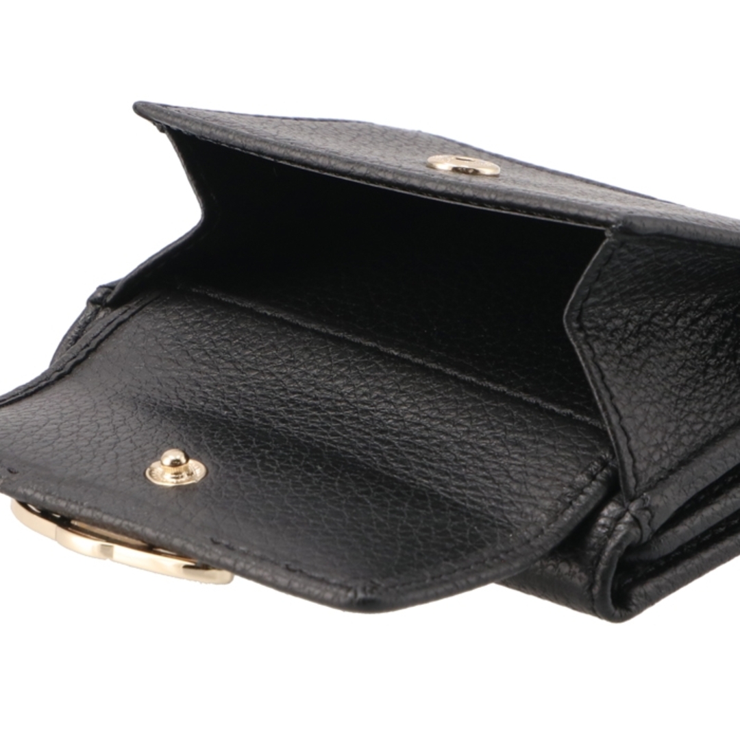 ヴィヴィアン ウエストウッド VIVIENNE WESTWOOD 財布 三つ折り グレインレザー レディース ミニ財布 52010013 L001J