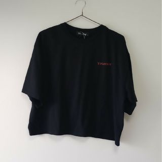 プレイボーイ(PLAYBOY)の新品未使用 バックプリント Tシャツ(Tシャツ(半袖/袖なし))