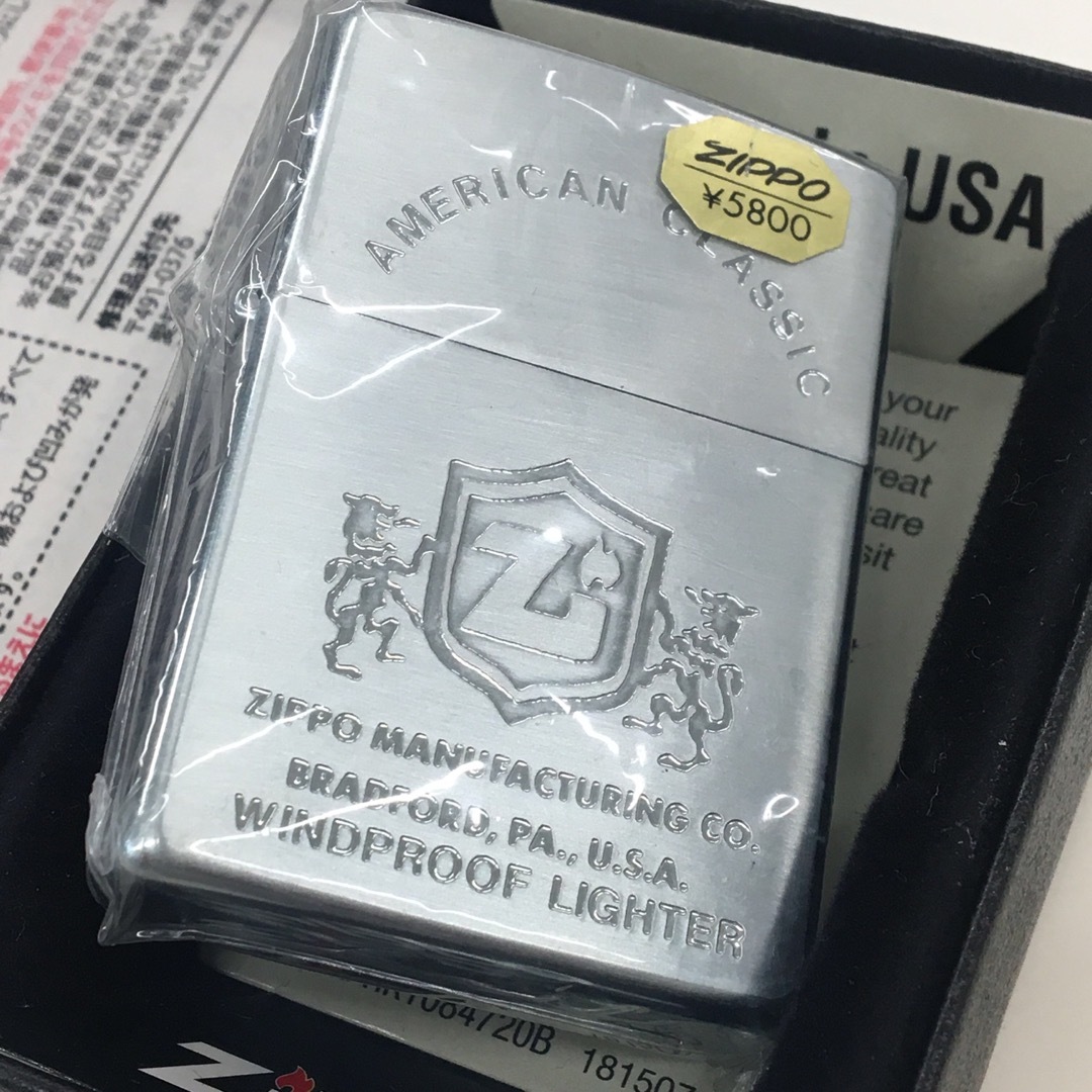 ZIPPO ジッポー エンブレム刻印 1999 未使用新品 デッドストック