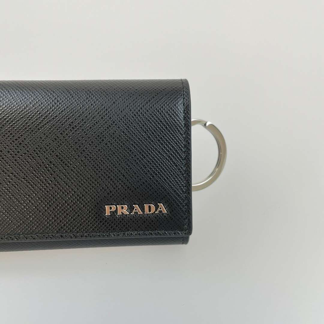 新品未使用 PRADA プラダ キーリング付 キーケース - キーケース