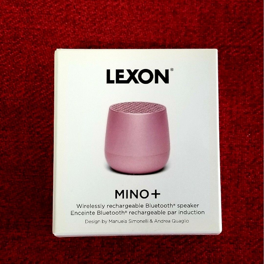 LEXON(レクソン)のLEXON　MINO+  3WミニポータブルBluetoothスピーカー スマホ/家電/カメラのオーディオ機器(スピーカー)の商品写真
