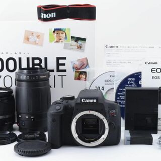 Canon - 【I32】Canon　EOS　KISS　X8i　Wレンズセット　一眼レフ