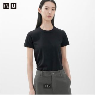 ユニクロ(UNIQLO)のUNIQLOユニクロクルーネックTシャツ半袖(Tシャツ(半袖/袖なし))