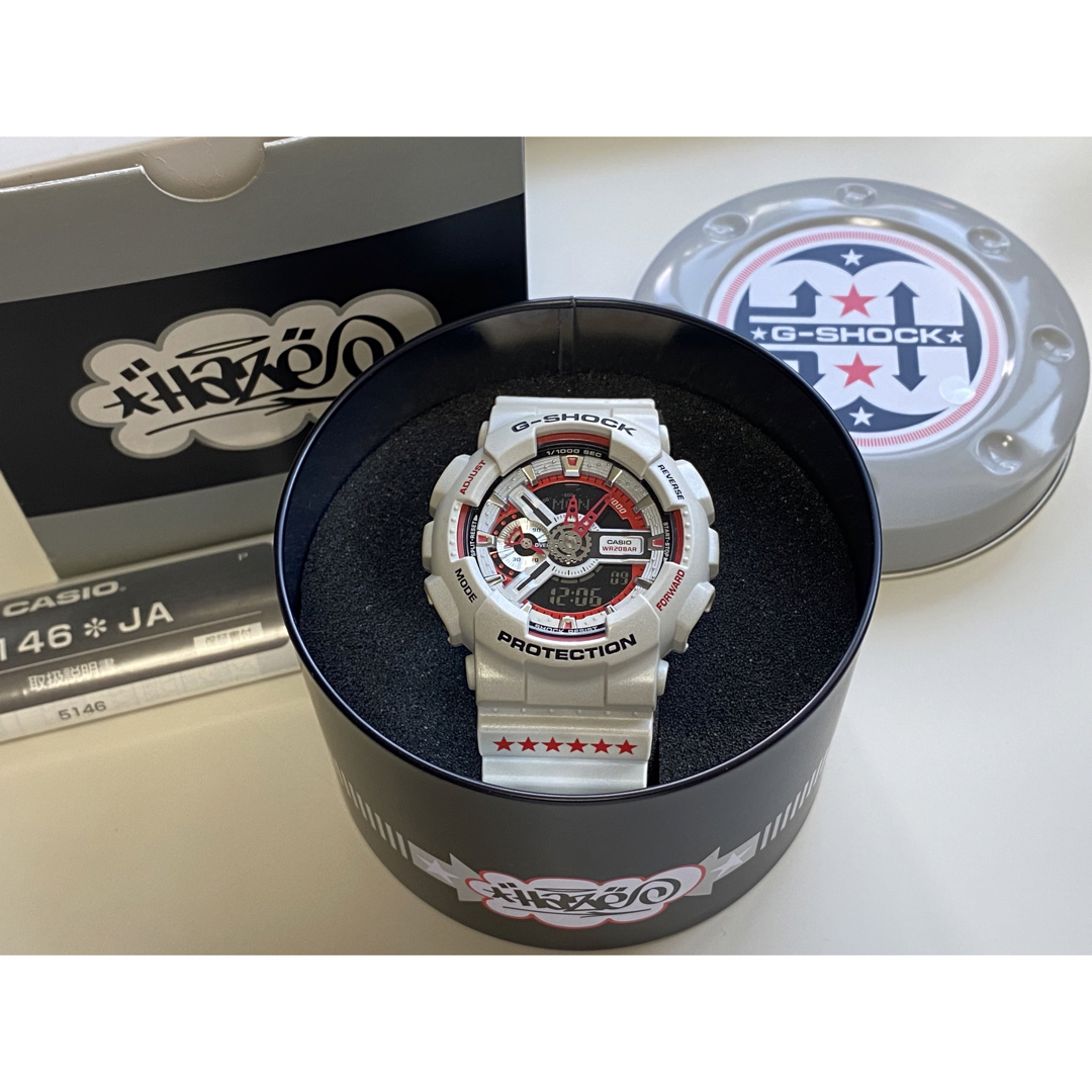 G-SHOCK(ジーショック)のコラボ/G-SHOCK/エリックヘイズ/限定/GA-110/30周年/デジアナ メンズの時計(腕時計(デジタル))の商品写真