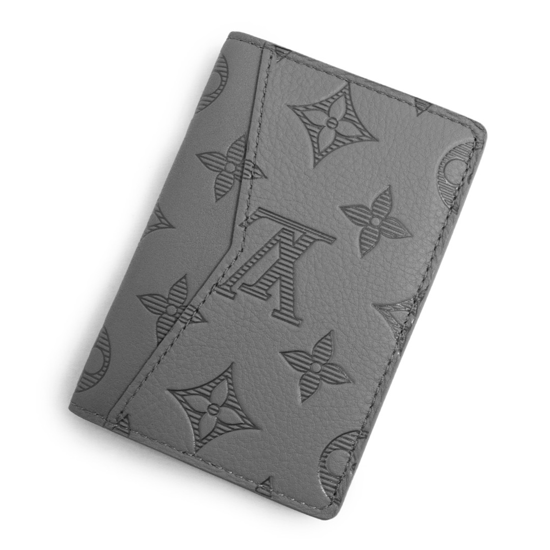 箱保存袋付 ICチップ LOUIS VUITTON アンプラント カード入れ 黒