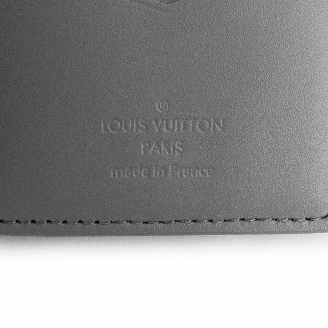 LOUIS VUITTON(ルイヴィトン)のルイ ヴィトン オーガナイザー ドゥ ポッシュ カードケース 名刺入れ 定期入れ パスケース モノグラムシャドウ レザー グレー M81382 箱付 LOUIS VUITTON（新品・未使用品） レディースのファッション小物(パスケース/IDカードホルダー)の商品写真