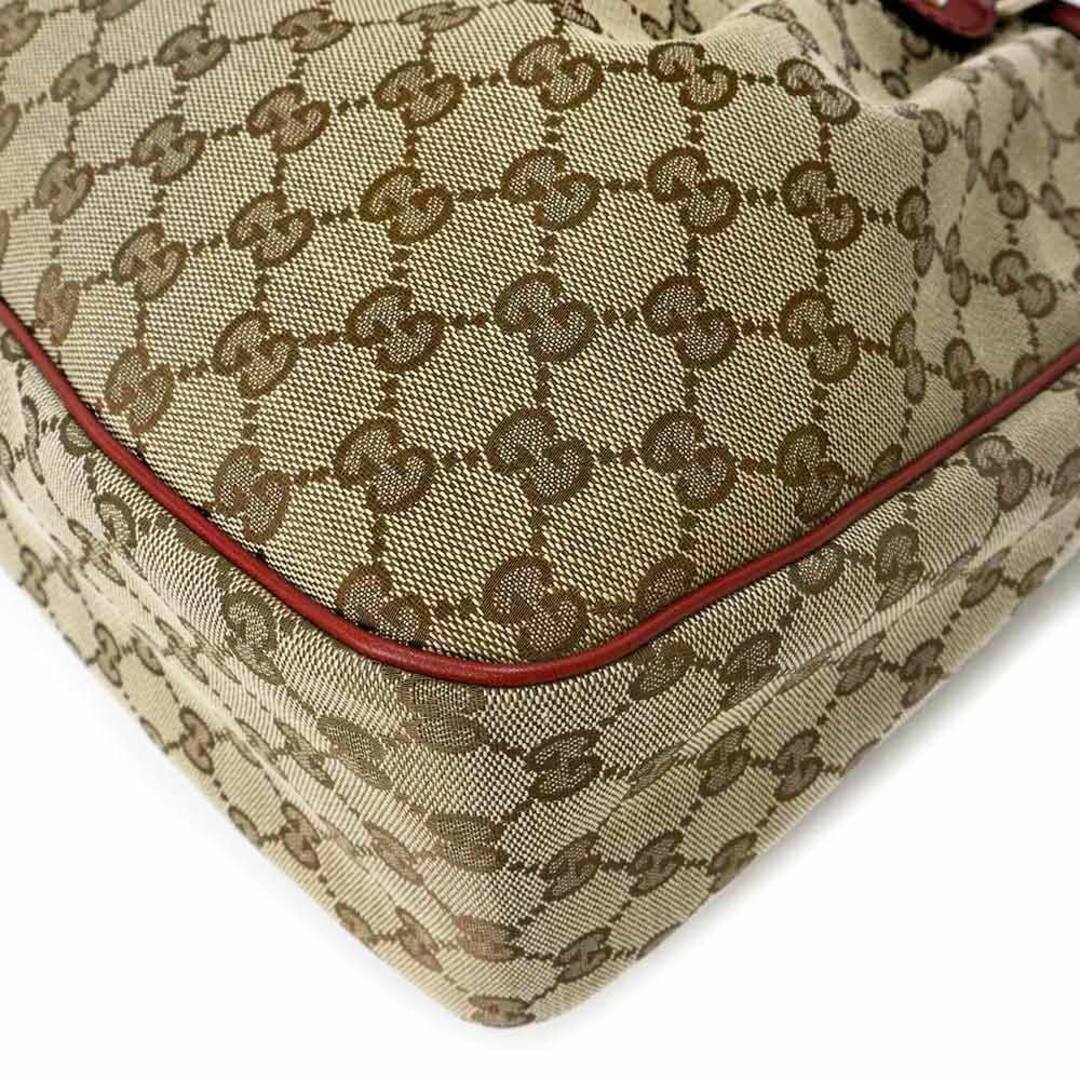 Gucci - グッチ スーキー トートバッグ GGキャンバス レザー ブラウン