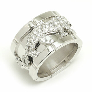 カルティエ(Cartier)のカルティエ パンテール マハンゴ #53 約13号 750WG・ダイヤモンド(リング(指輪))
