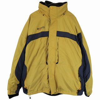 Columbia コロンビア ワンポイントロゴ ソフトシェルジャケット アウトドア キャンプ 登山 グレー (メンズ XL)   O1738