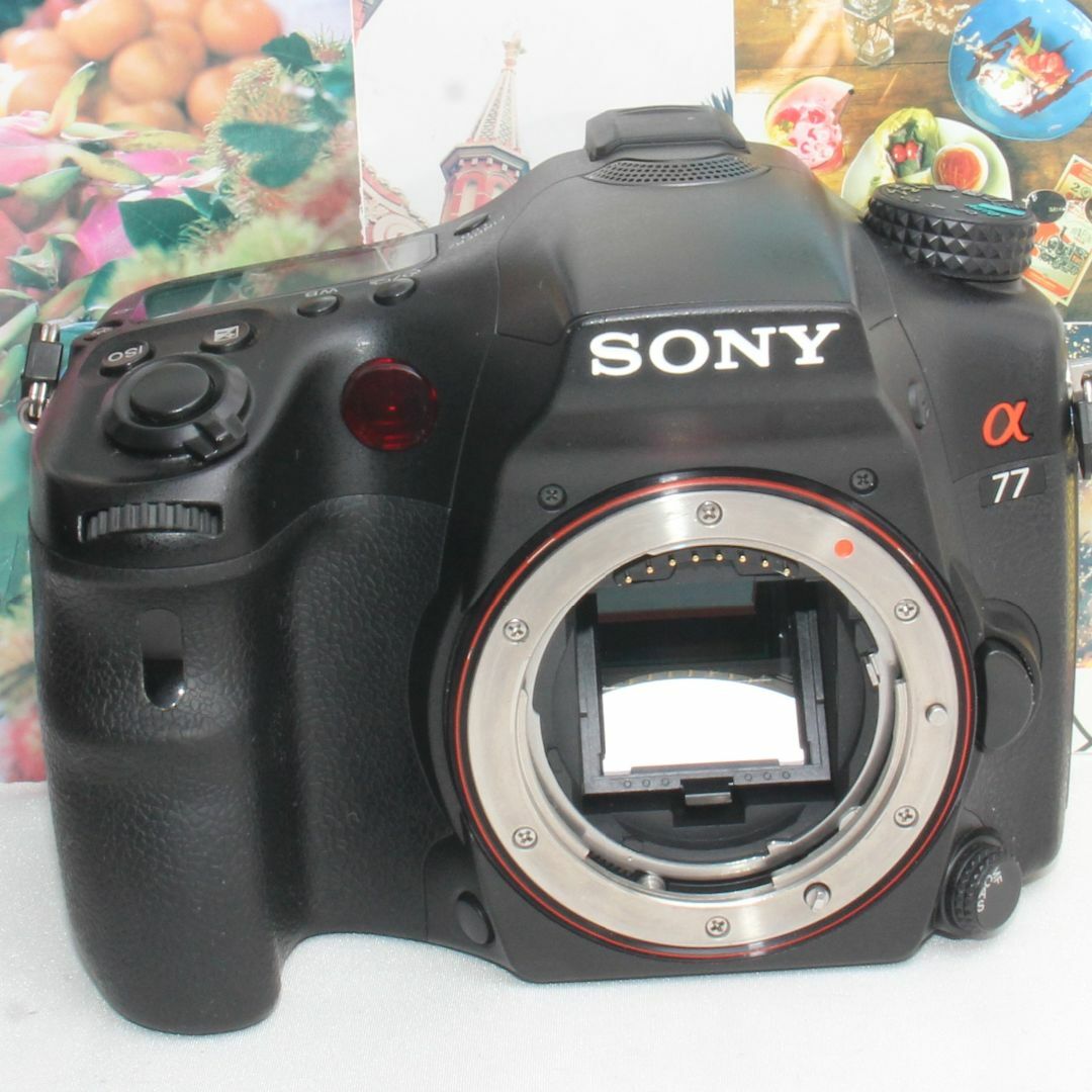 ❤️超ハイスペックの本格一眼レフ❤️SONY SLT-A77 トリプル ❤️超ハイスペックの本格一眼レフ❤️SONY SLT-A77 トリプル