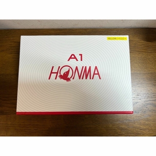 ホンマゴルフ(本間ゴルフ)の【新品】HONMA(ホンマ) A-1ゴルフボール イエロー 12個　‎(その他)