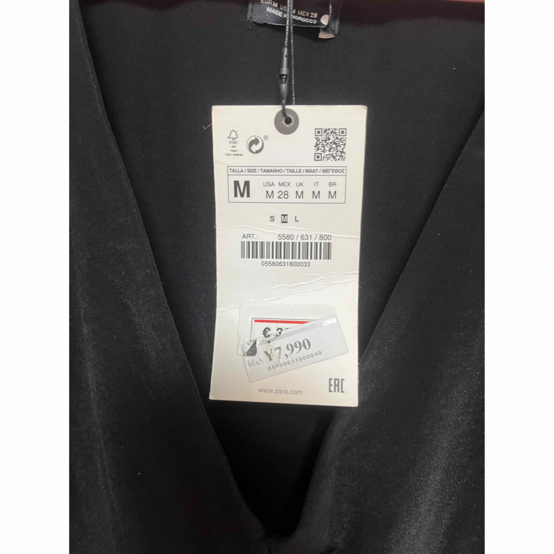 ZARA - 新品タグ付きZARA秋冬ポプリン長袖ワンピースロング ZARA - 新品タグ付きZARA秋冬ポプリン長袖ワンピースロング