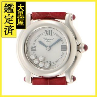 ショパール(Chopard)のショパール 時計 ハッピースポーツ 27/8245-21 5Pダイヤ 【200】(腕時計)