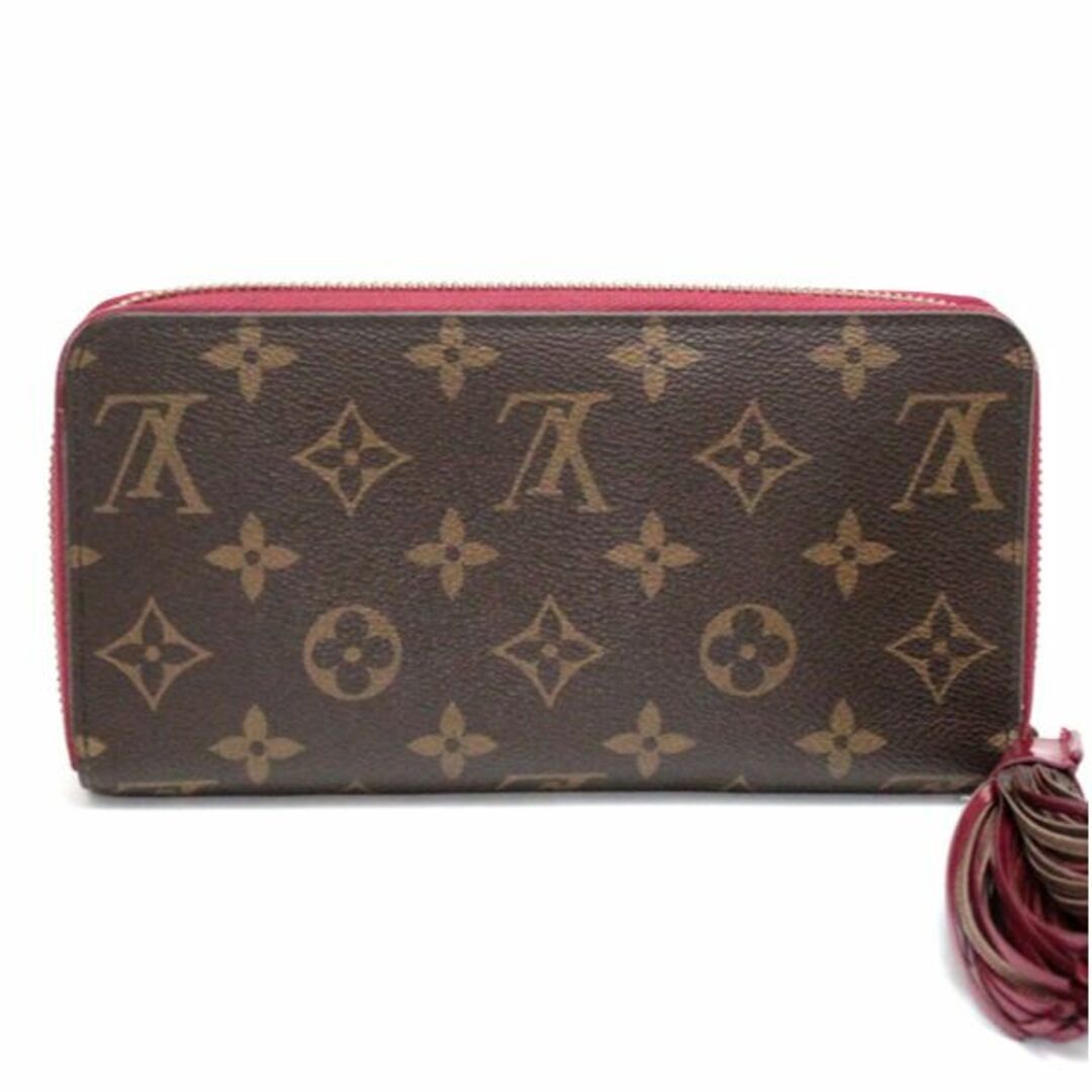 ルイヴィトン LOUIS VUITTON ジッピーウォレット 長財布 フリンジ モノグラム M62256【62392】