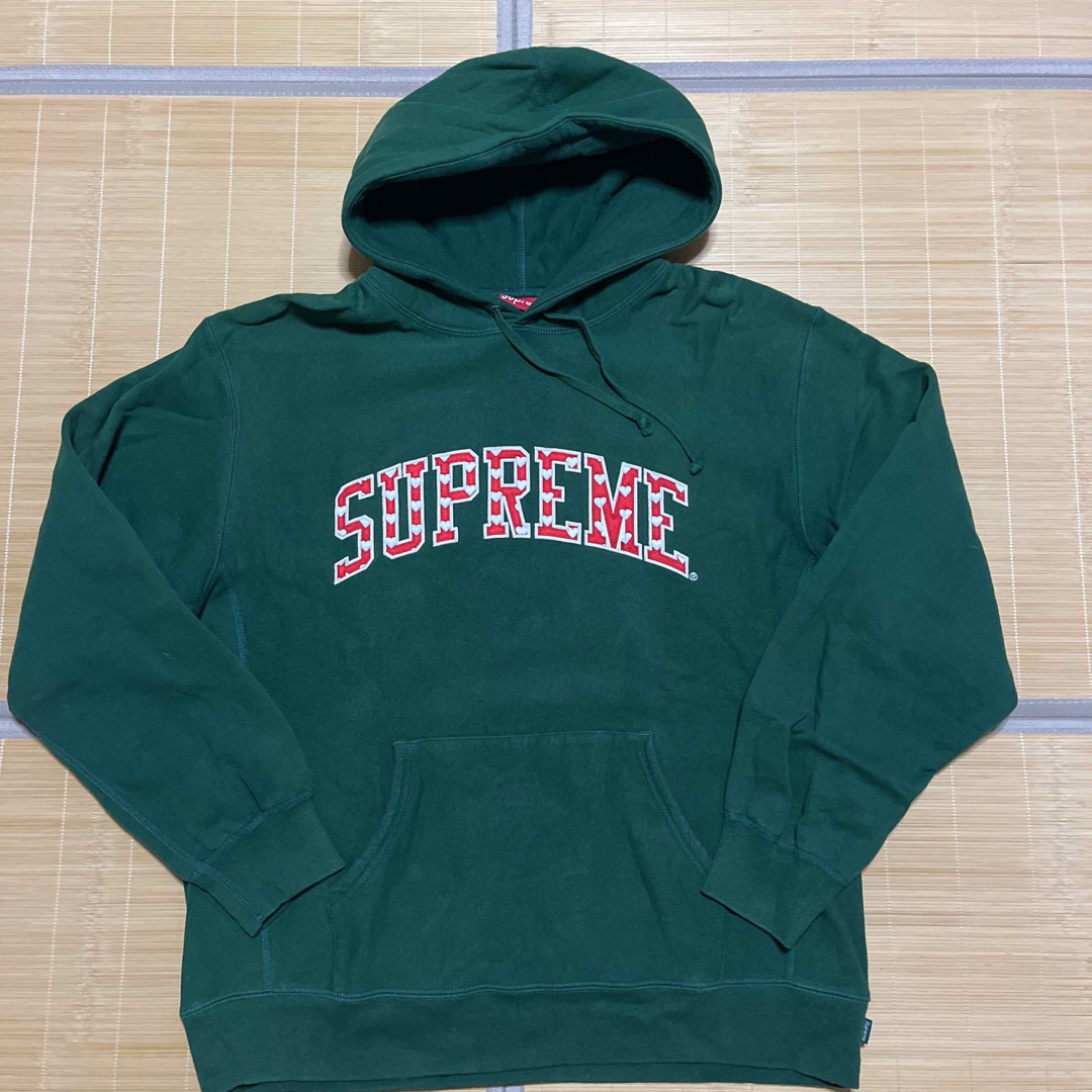 Supreme Hearts Arc Hooded Sweatshirt 緑