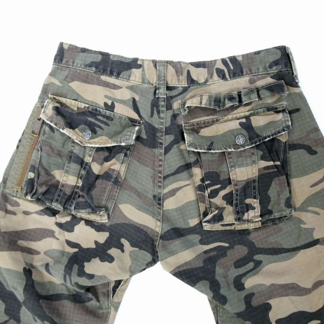 ALPHA INDUSTRIES - ALPHA アルファ迷彩 パンツ カモフラ ALPHA INDUSTRIES - ALPHA アルファ迷彩 パンツ カモフラ