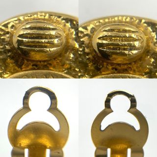 CHANEL シャネル イヤリング ラウンド 94P ココマーク ゴールド ヴィンテージ アクセサリー 1994年 人気 GP レディース 約18.8g 定番 美品【品】