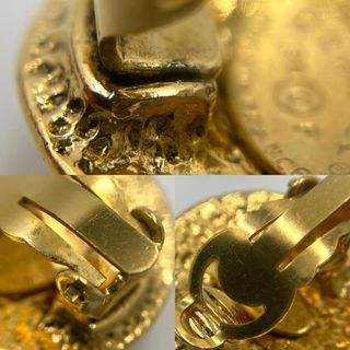 CHANEL シャネル イヤリング ラウンド 94P ココマーク ゴールド ヴィンテージ アクセサリー 1994年 人気 GP レディース 約18.8g 定番 美品【品】