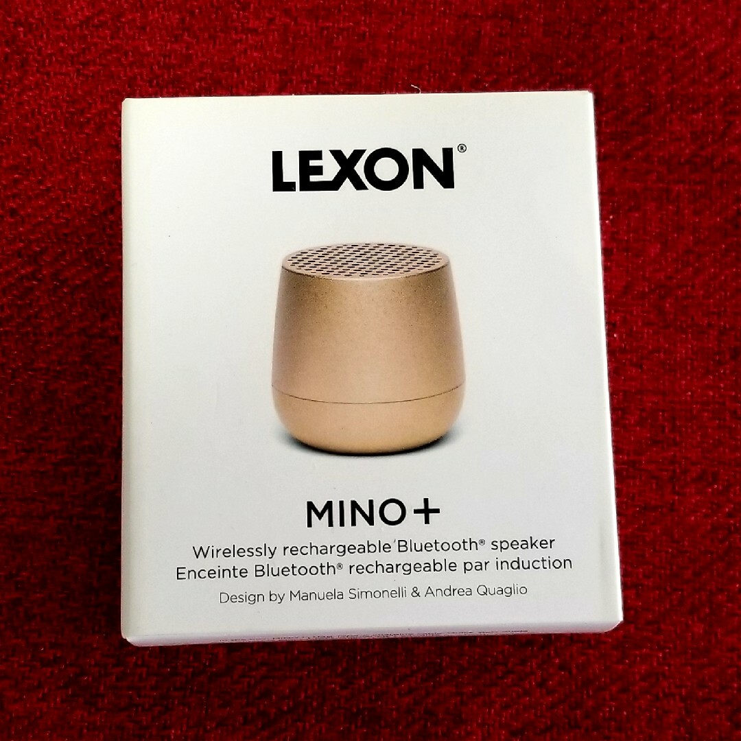 LEXON(レクソン)のLEXON　MINO+  3WミニポータブルBluetoothスピーカー スマホ/家電/カメラのオーディオ機器(スピーカー)の商品写真