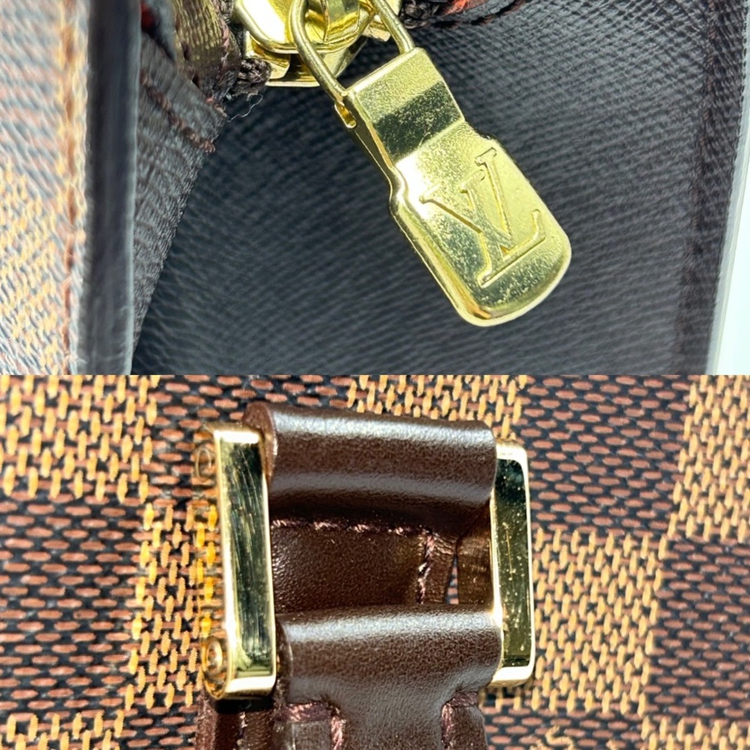 LOUIS VUITTON ルイヴィトン トートバッグ ダミエ ヴェニスPM ハンドバッグ ブラウン 茶 鞄 かばん N51145    ゴールド金具 レディース 定番【品】