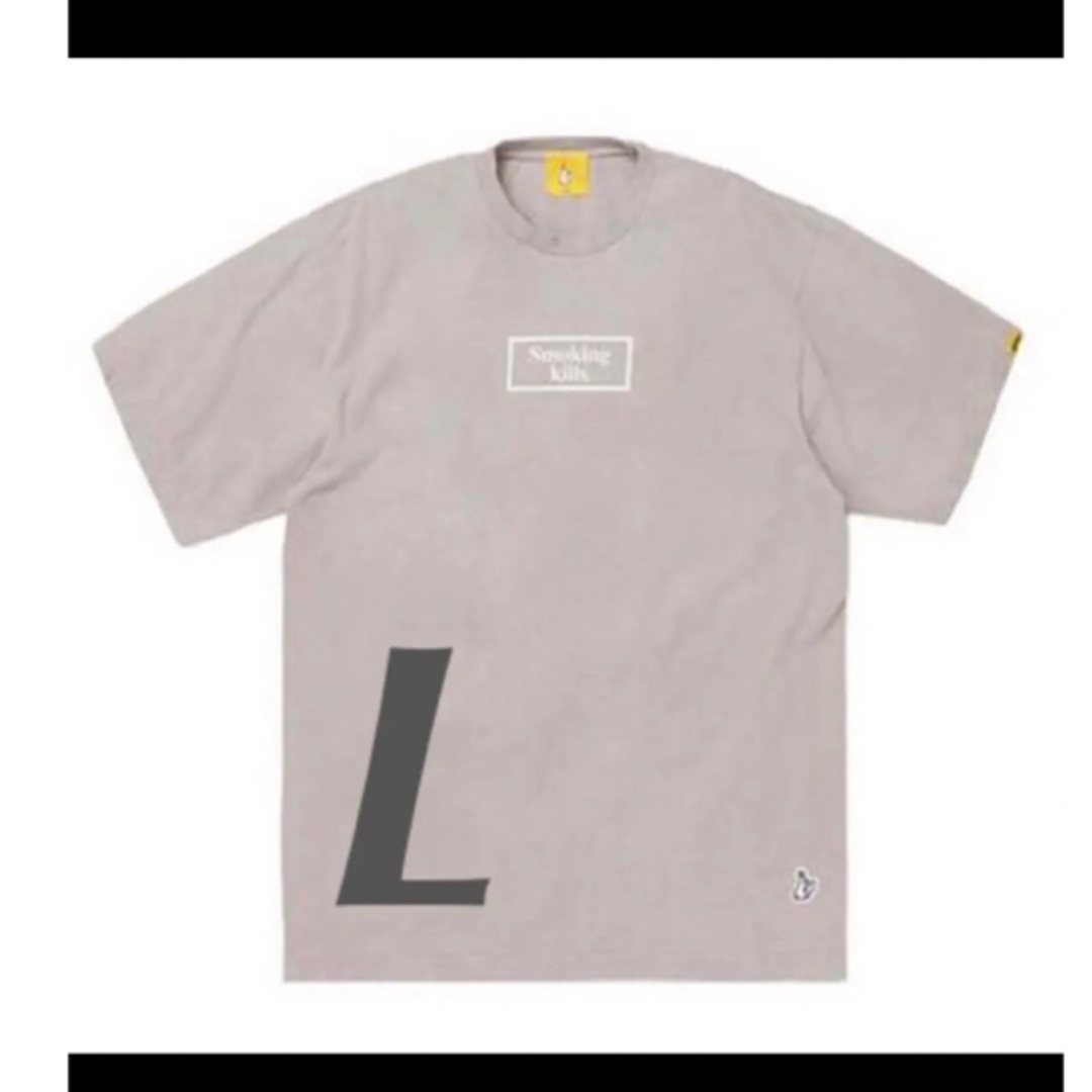 FR2 - #FR2 Smoking kills logo Tシャツ ベージュ系 Lサイズの通販 by