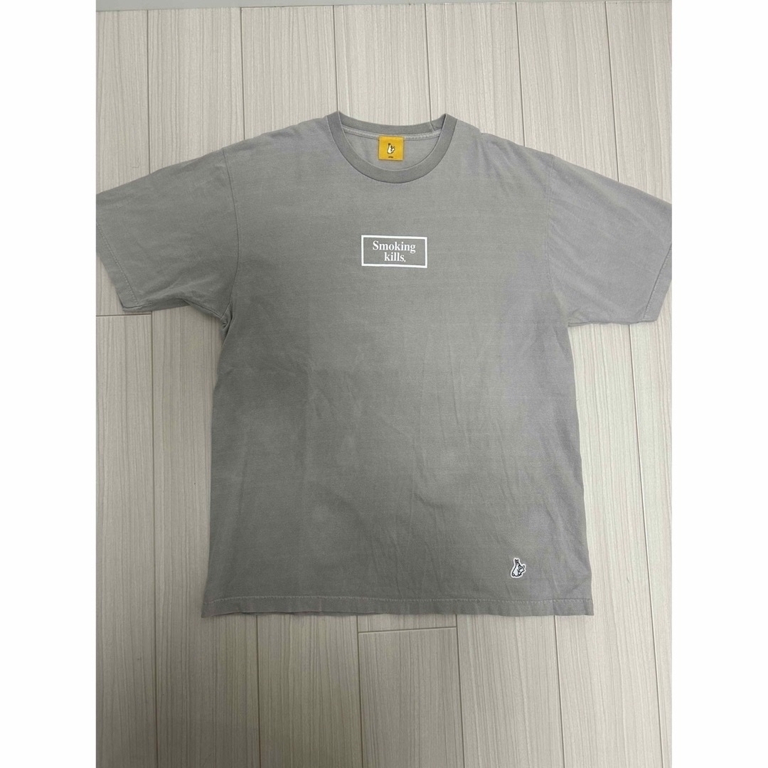 FR2 - #FR2 Smoking kills logo Tシャツ ベージュ系 Lサイズの通販 by