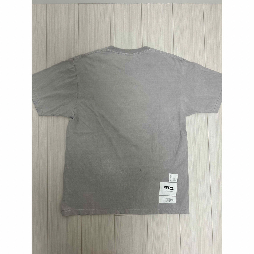 FR2 - #FR2 Smoking kills logo Tシャツ ベージュ系 Lサイズの通販 by