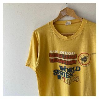 希少　コレクション　USA製　90s Tシャツ　ワールドシリーズ　プリント　古着(Tシャツ/カットソー(半袖/袖なし))