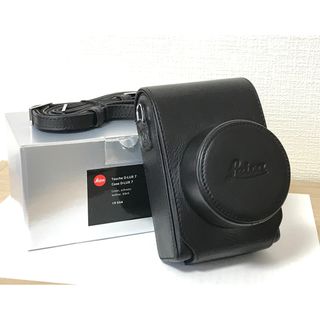 良品 Leica (ライカ) D-LUX7用 レザーケース ブラックの通販｜ラクマ