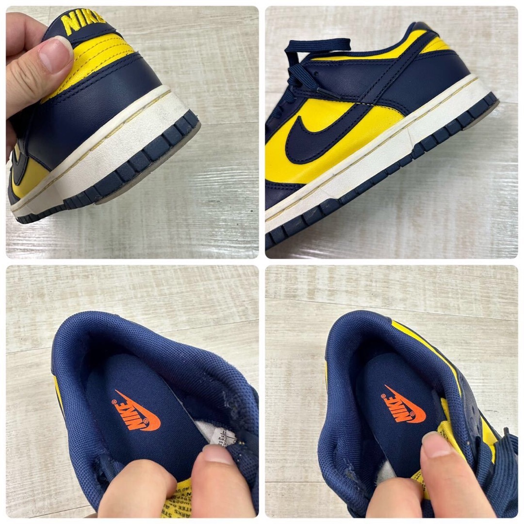 21ss NIKE ダンク ロー レトロ スニーカー ミシガン 26.5cm