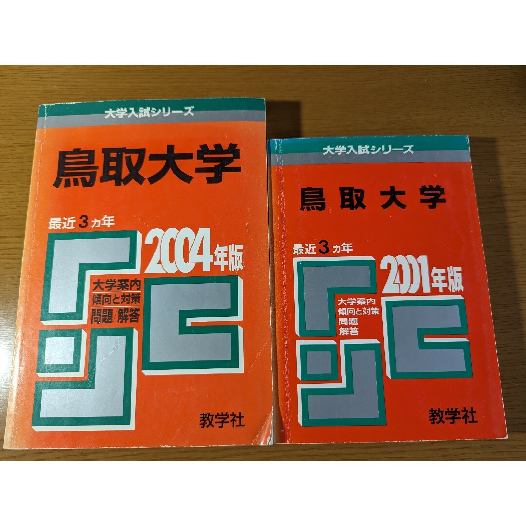 2001　過去問　2004　赤本　鳥取大学　語学/参考書