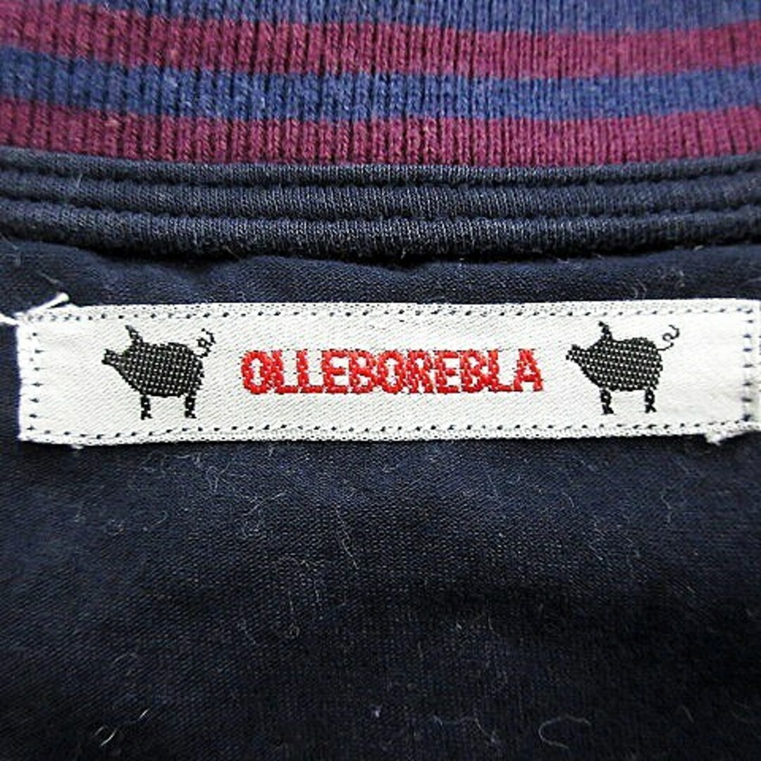 【美品】OLLEBOREBLA　アルベロベロ　ワンピース　ぶたさん　ボーダー