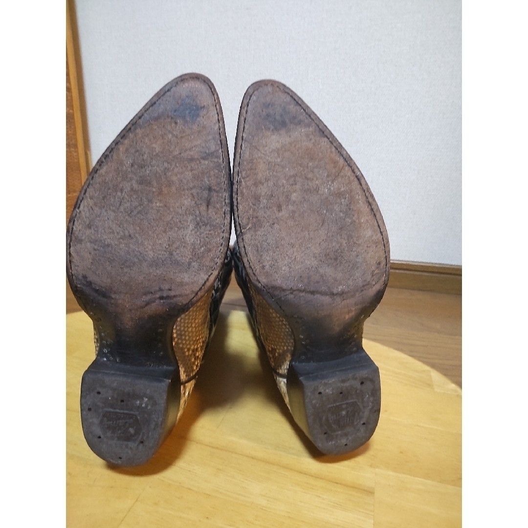 Tony Lama(トニーラマ)のTonny Lama ダイヤモンドパイソン ウエスタンブーツ メンズの靴/シューズ(ブーツ)の商品写真