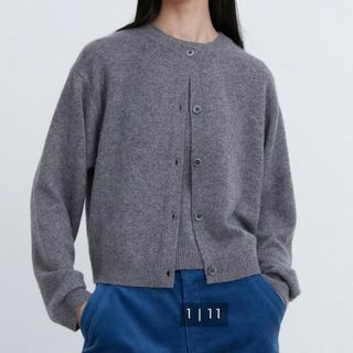 UNIQLO - UNIQLO C ユニクロシー カシミヤクルーネックショート