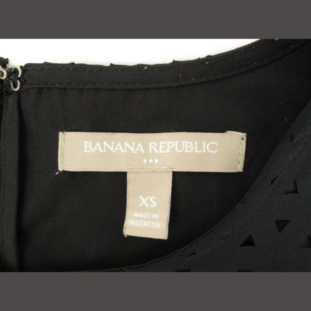 Banana Republic(バナナリパブリック)のバナナリパブリック BANANA REPUBLIC カットソー カットワーク 半 レディースのトップス(カットソー(半袖/袖なし))の商品写真