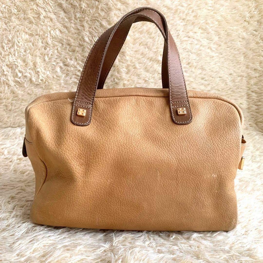 【人気】LOEWE ロエベ レザー ボストンバッグ アナグラム レザー