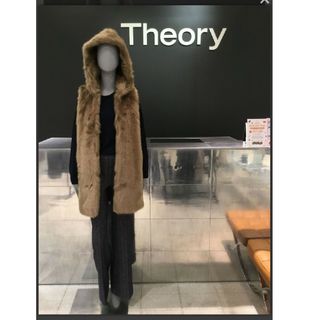 セオリー(theory)のTheory エコファーベスト  フード付き(毛皮/ファーコート)