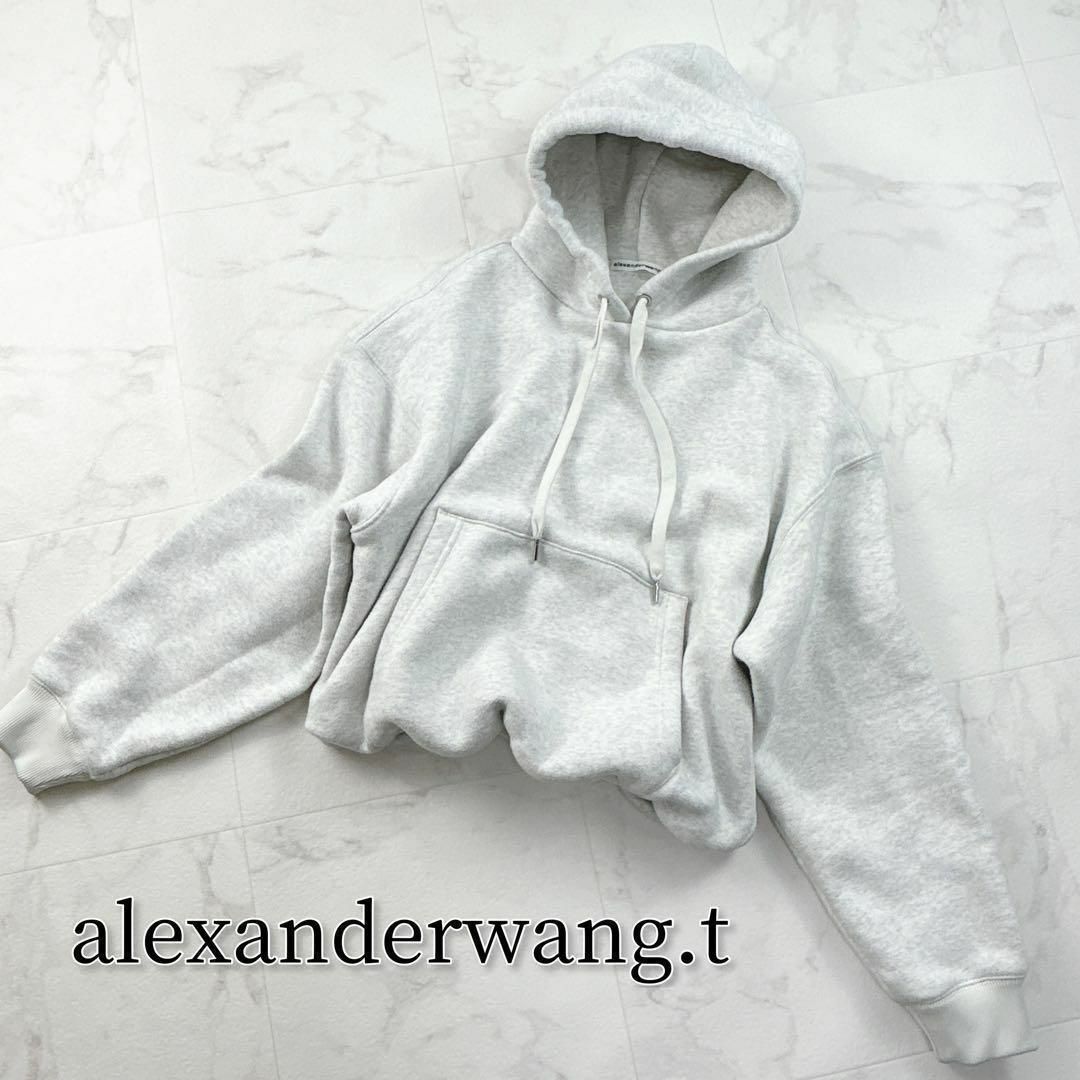 T by Alexander Wang - alexanderwang.t パーカー ショート丈