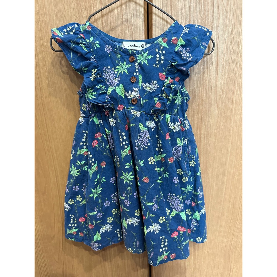 Branshes(ブランシェス)のブランシェス ワンピース 90cm キッズ/ベビー/マタニティのキッズ服女の子用(90cm~)(ワンピース)の商品写真