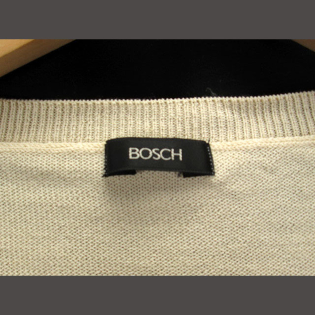 BOSCH(ボッシュ)のボッシュ BOSCH カットソー ニット スクエアネック 半袖 ウール 38  レディースのトップス(カットソー(半袖/袖なし))の商品写真