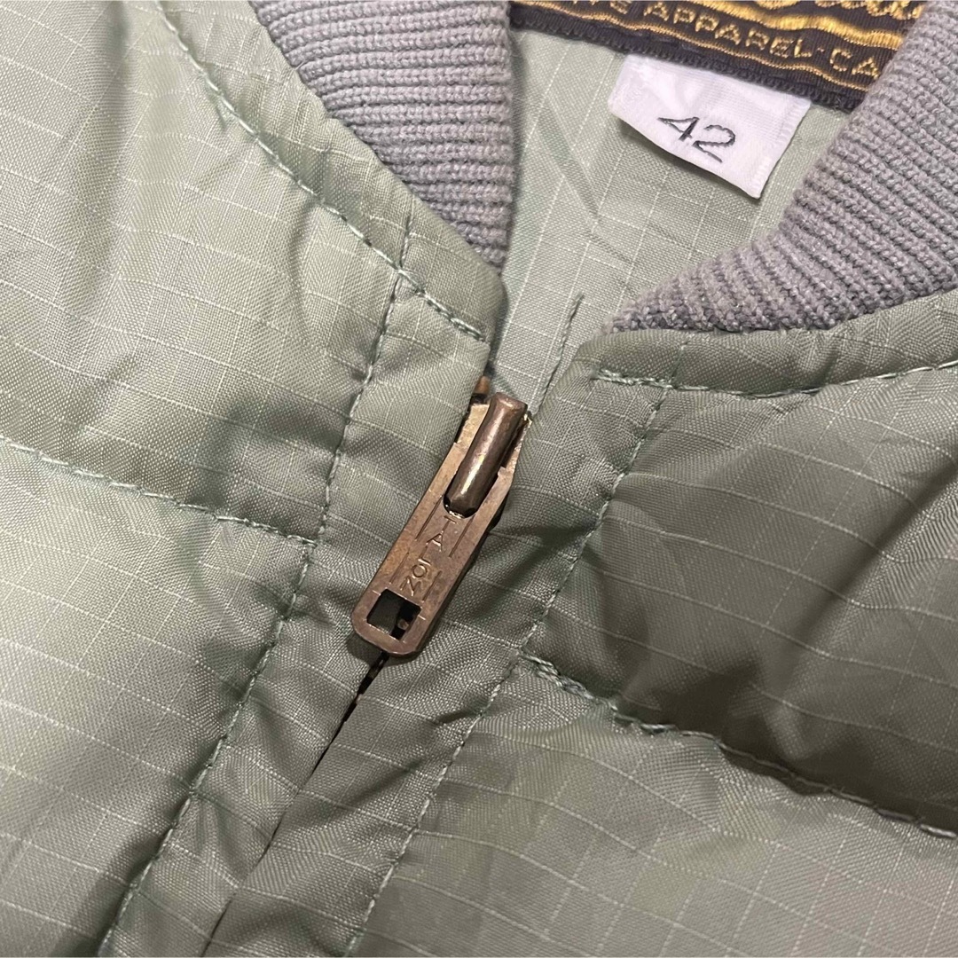Eddie Bauer - 70's USA 製 Eddie Bauer ダウンベスト 42サイズ 黒タグ