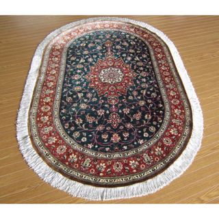 手織りペルシャ絨毯 中古 美品 シールジャン産 157×100 ラグ 手織りペルシャ絨毯 中古 美品 シールジャン産 157×100 ラグ