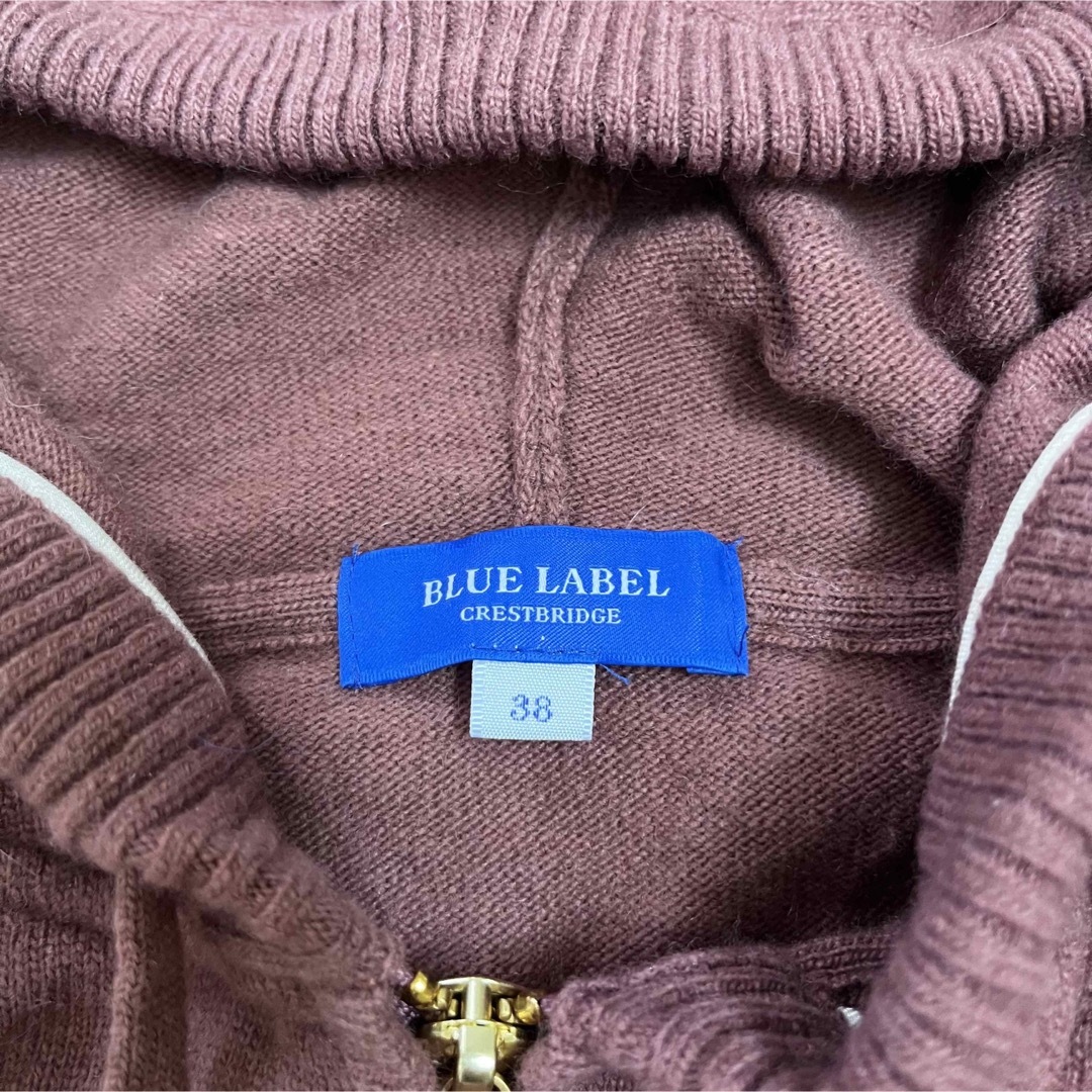 BLUE LABEL CRESTBRIDGE - 【BLUE LABEL CRESTBRIDGE】ジップアップ