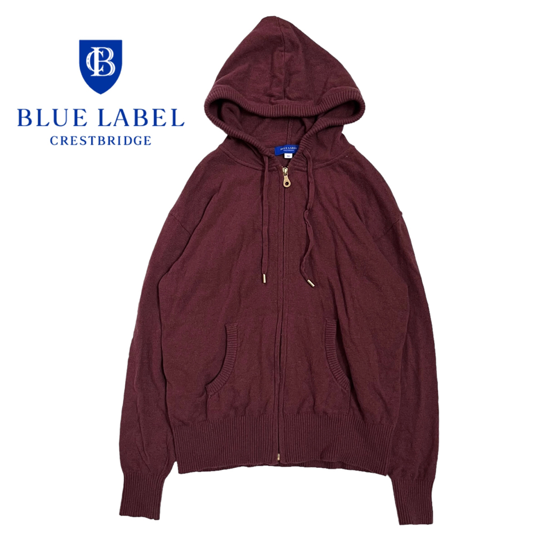 BLUE LABEL CRESTBRIDGE - 【BLUE LABEL CRESTBRIDGE】ジップアップ
