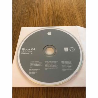 ibook G4 2005 A1134 マック　レトロな可愛さ。