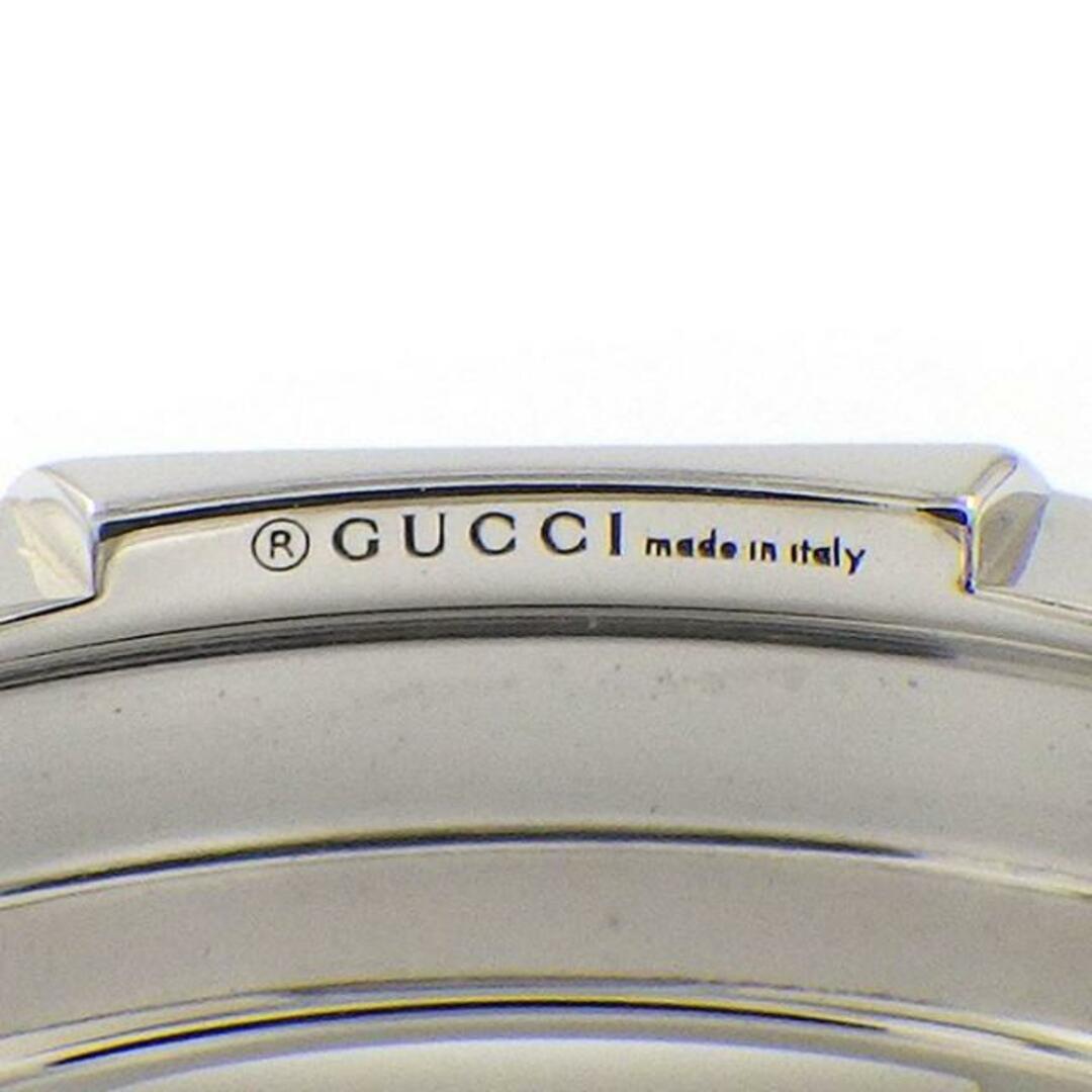 Gucci(グッチ)のグッチ GUCCI リング エングレービング K18WG 17号 / #18 【中古】 レディースのアクセサリー(リング(指輪))の商品写真