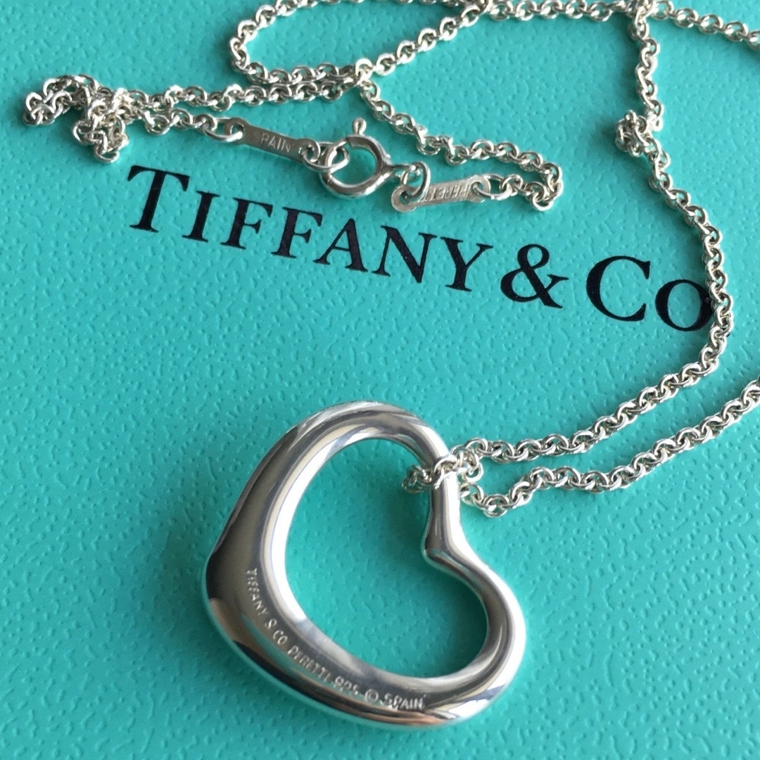 TIFFANY \u0026 CO ティファニー ビンテージ シルバー ハート ネックレス