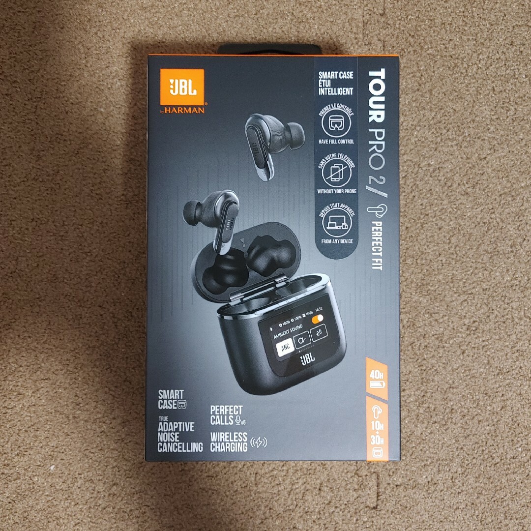 新品・未開封品 JBL Tour Pro 2 ブラックの+spbgp44.ru