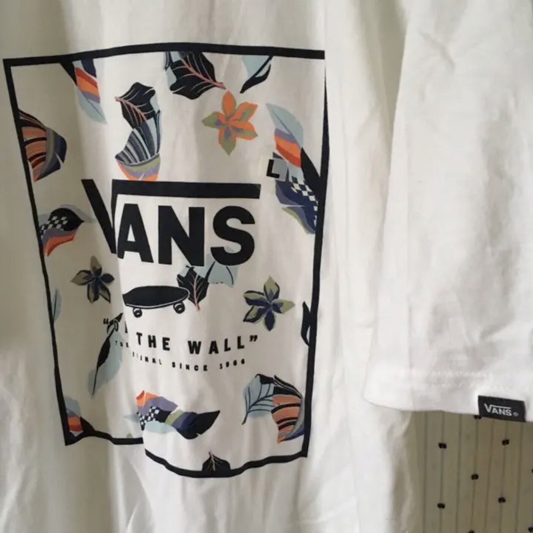 VANS(ヴァンズ)のVANSバンズ US限定激レアnewskool ボタニカルデザインＴシャツL メンズのトップス(Tシャツ/カットソー(半袖/袖なし))の商品写真